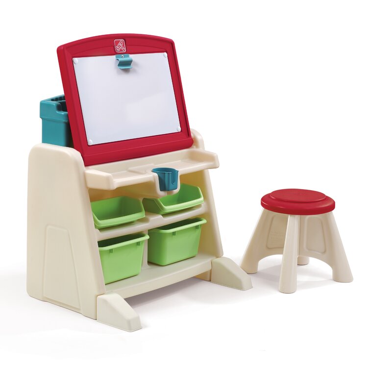 Art desk and store chair set